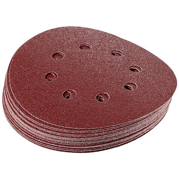 SLIPRONDELL 125MM 8H P180 RÖD 20ST