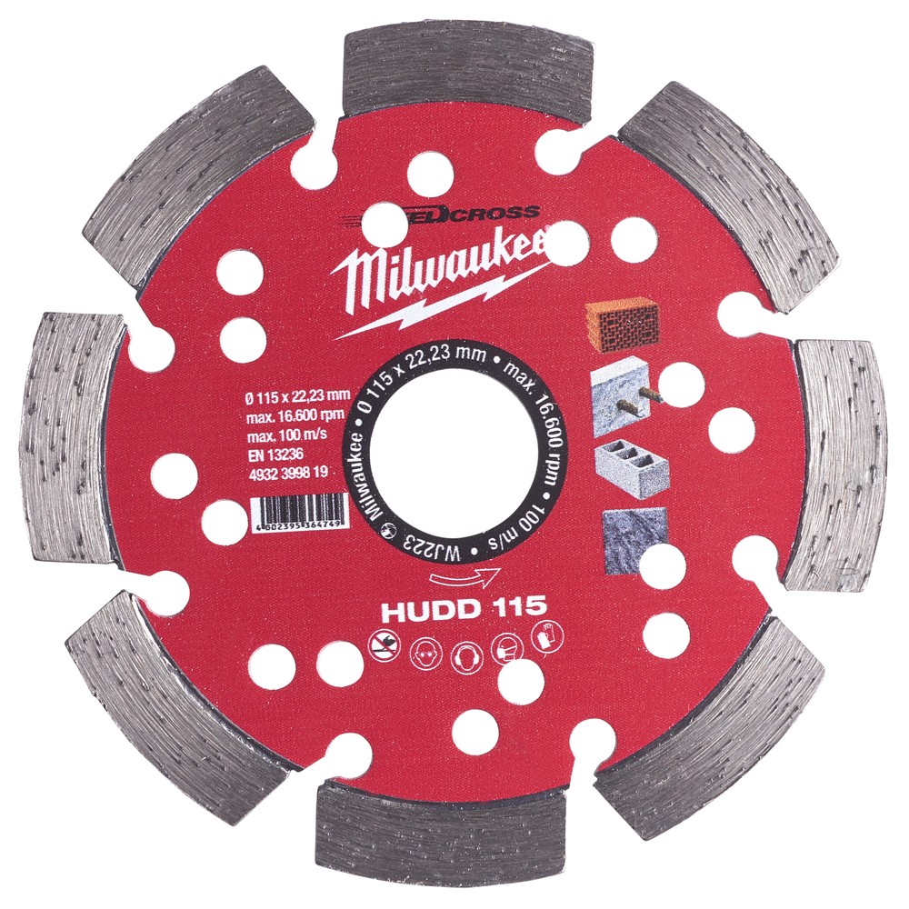DIAMANTSKIVA HUDD 115X22,2