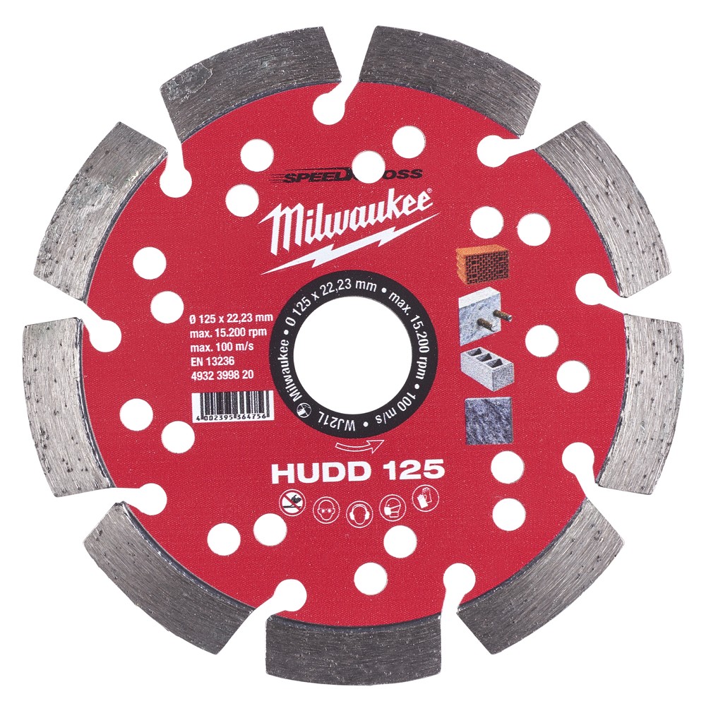 DIAMANTSKIVA HUDD 125X22,2