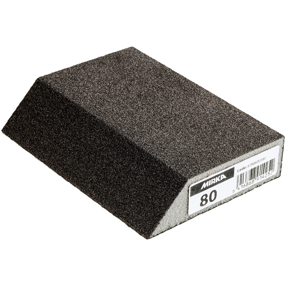 SLIPSVAMP 125X85X25MM VINKLAD P80