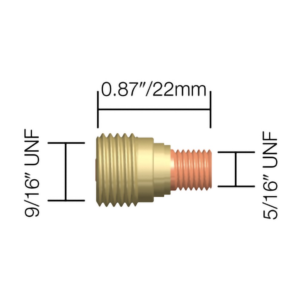 GASLINS 1/8" / 3,2MM WP9 / WP20 PARWELD