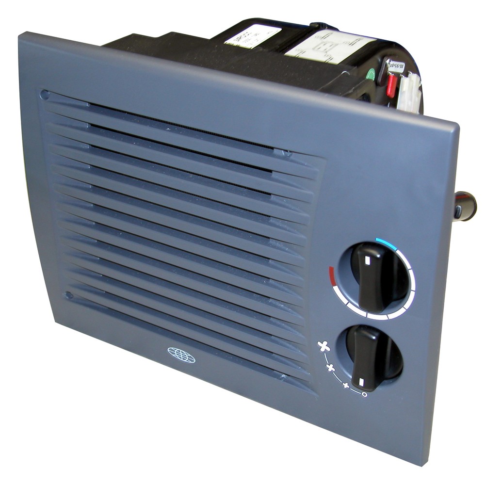 VÄRMEAPPARAT 12V 3 HASTIGHET MED FRONTPANEL