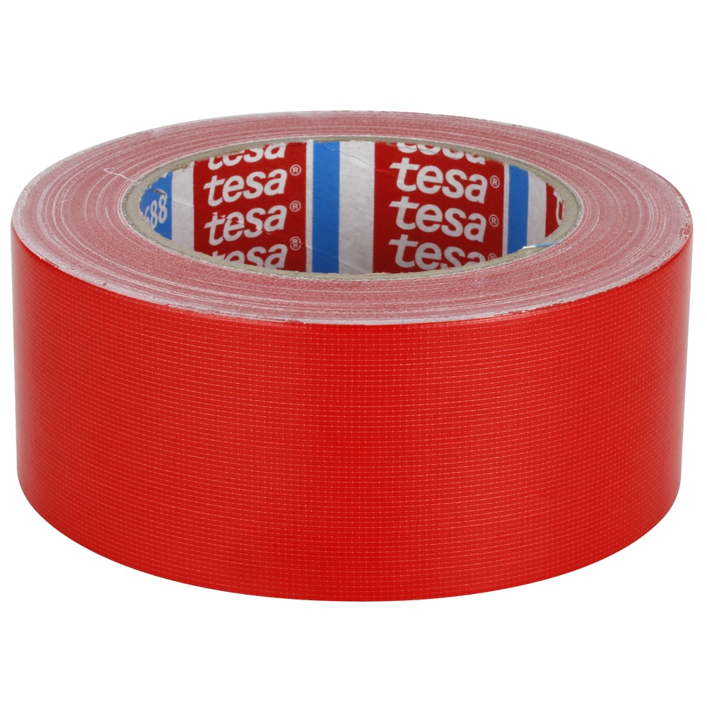 TYGTEJP PE 4688 RÖD 25M/50MM TESA