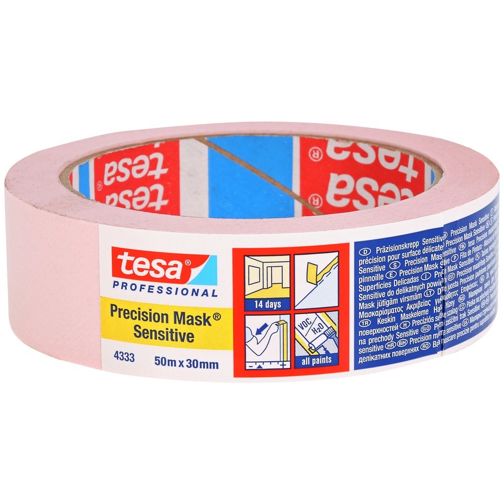 MASKERINGSTEJP 04333 FÖR TAPET 50M/30MM LJUSRÖD