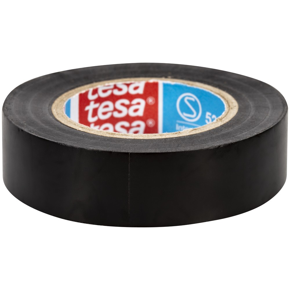 ELTEJP TESAFLEX 53988 10M/15MM SVART