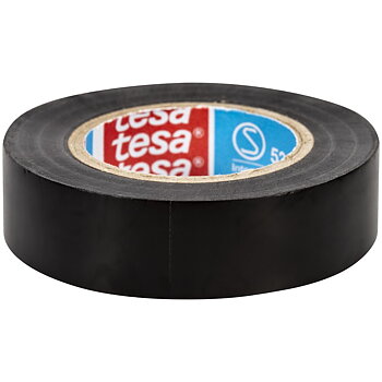 ELTEJP TESAFLEX 53988 10M/15MM SVART