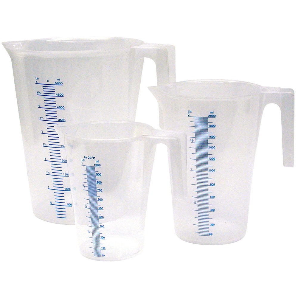 OLJEMÅTT SET 1L/2L/5L