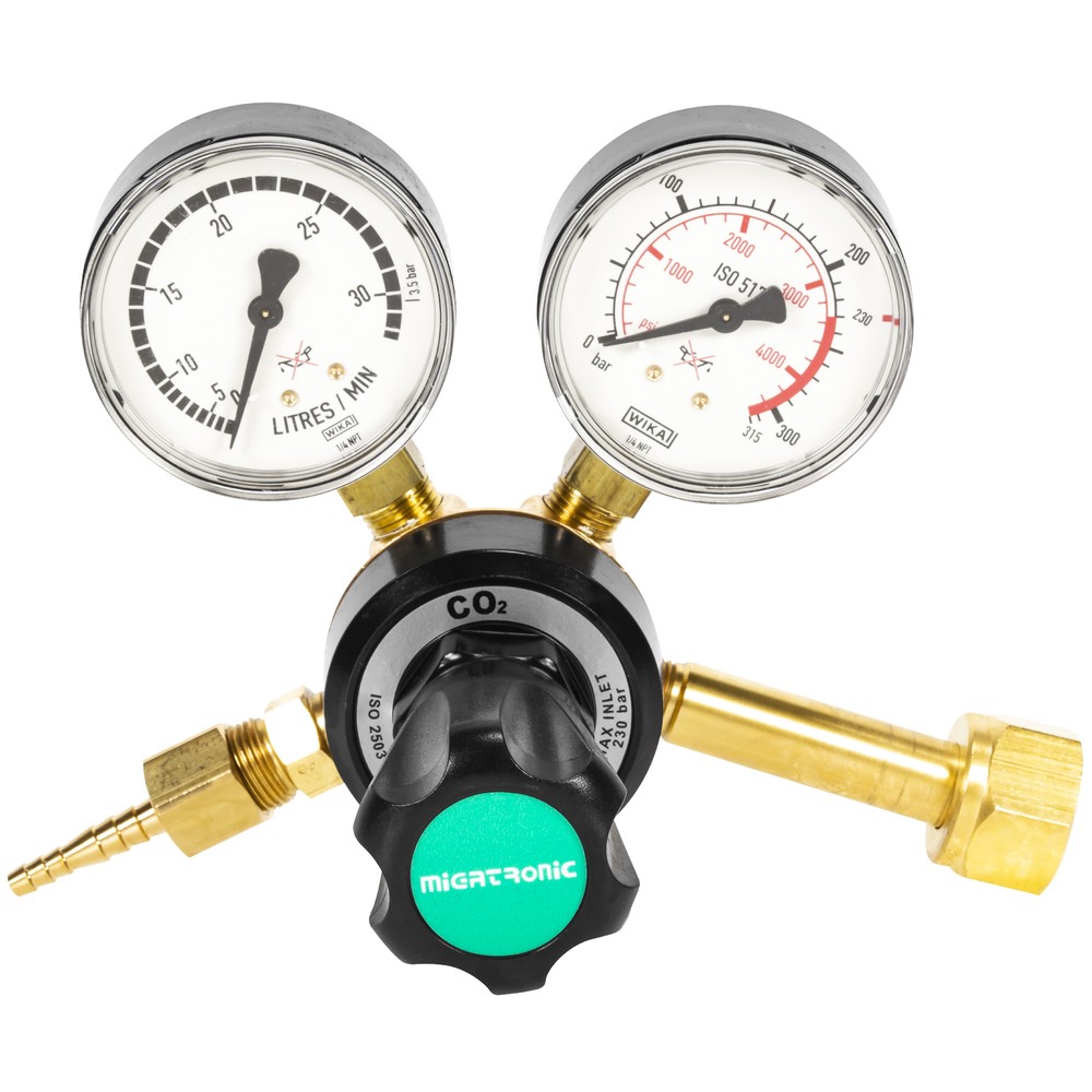 STRÖMNINGSREGULATOR FÖR CO2 SKYDDSGAS