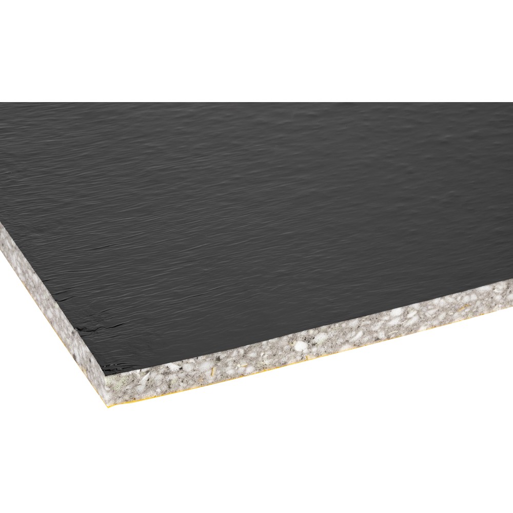 LJUDDÄMPNINGSPLATTA PU 490X1000X8MM HÄFTANDE