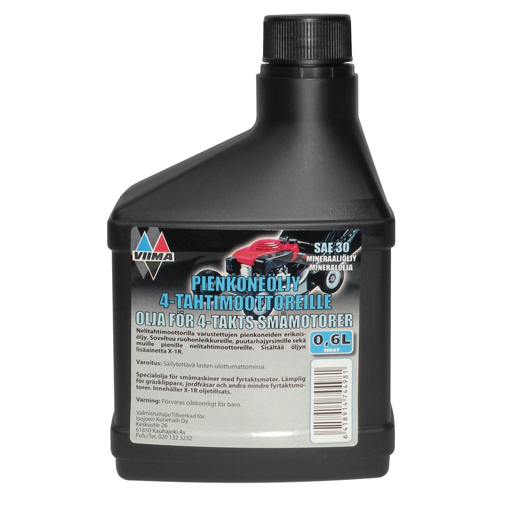 4-TAKTSOLJA 0.6L SAE30 SMÅMOTORER