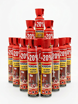 12 PACK FOGSKUM GENIUS GUN ISOSKUM COMFORT 720ML