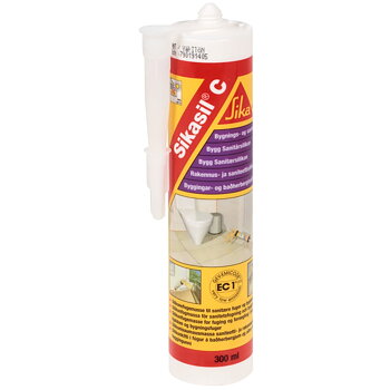 SANITETSSILIKON KLAR 300ML SIKASIL C