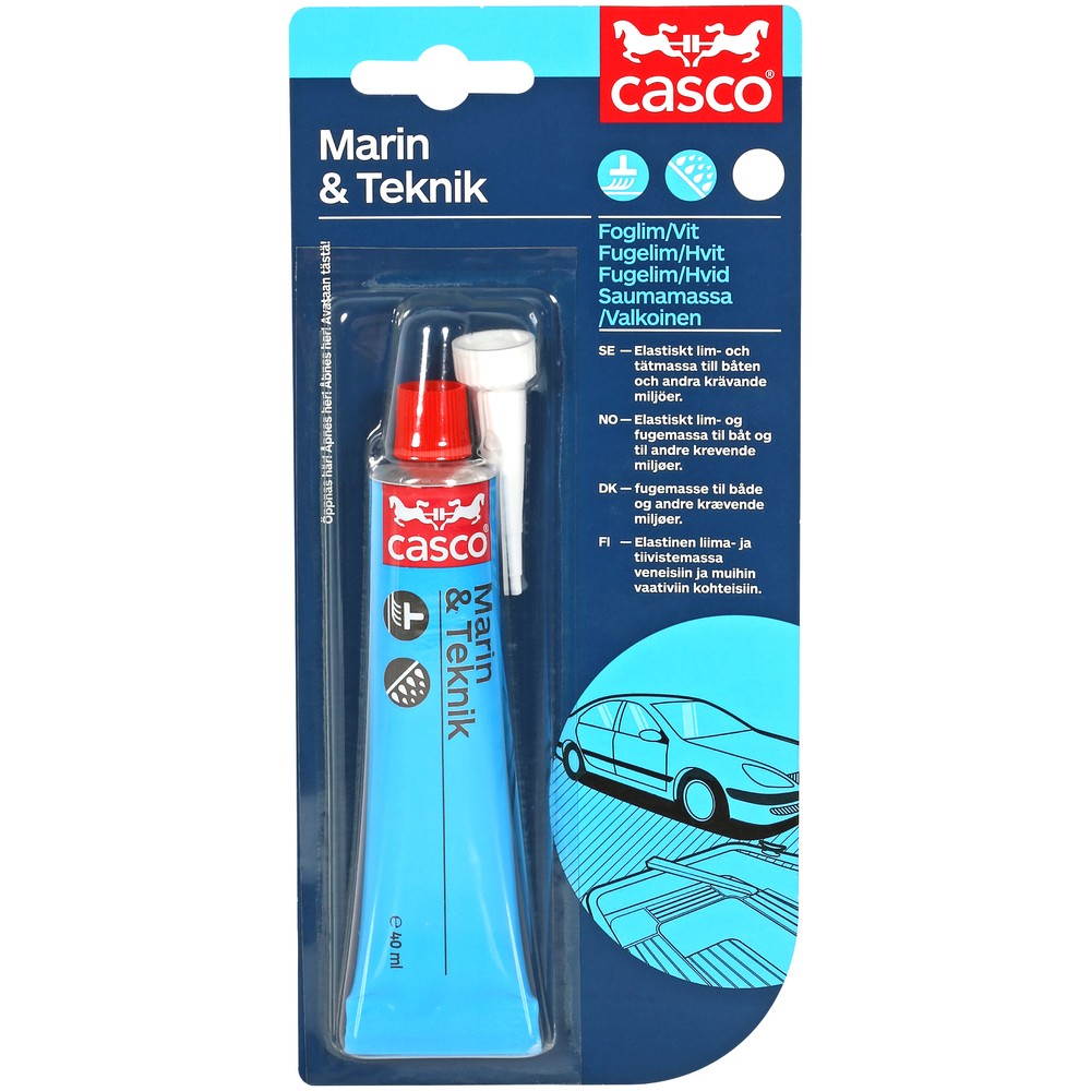 FOGMASSA VIT 40ML MARIN TEKNIK