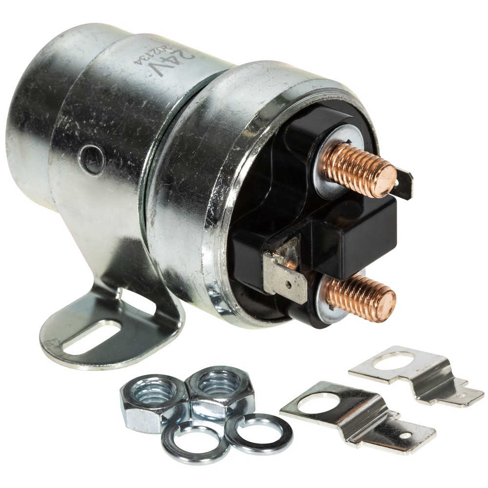 SOLENOID 24V 50A (500A) 4-POL