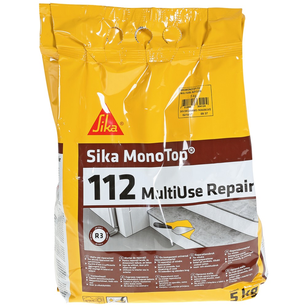 SNABBHÄRDANDE BRUK 5KG BETONG MONOTOP-112
