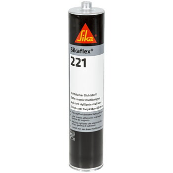 LIM-/FOGMASSA PU BRUN 300ML SIKAFLEX 221