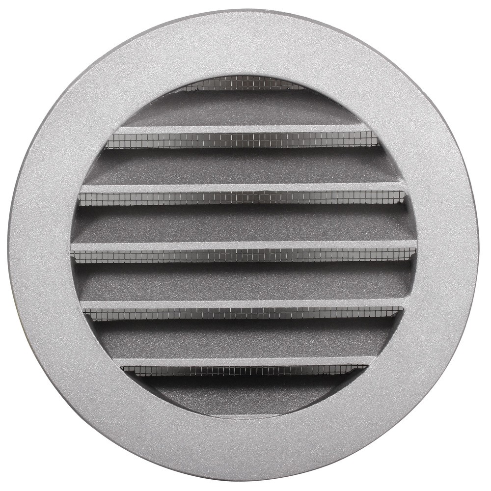 VENTILGALLER PV 125MM RUND ALUMINUM