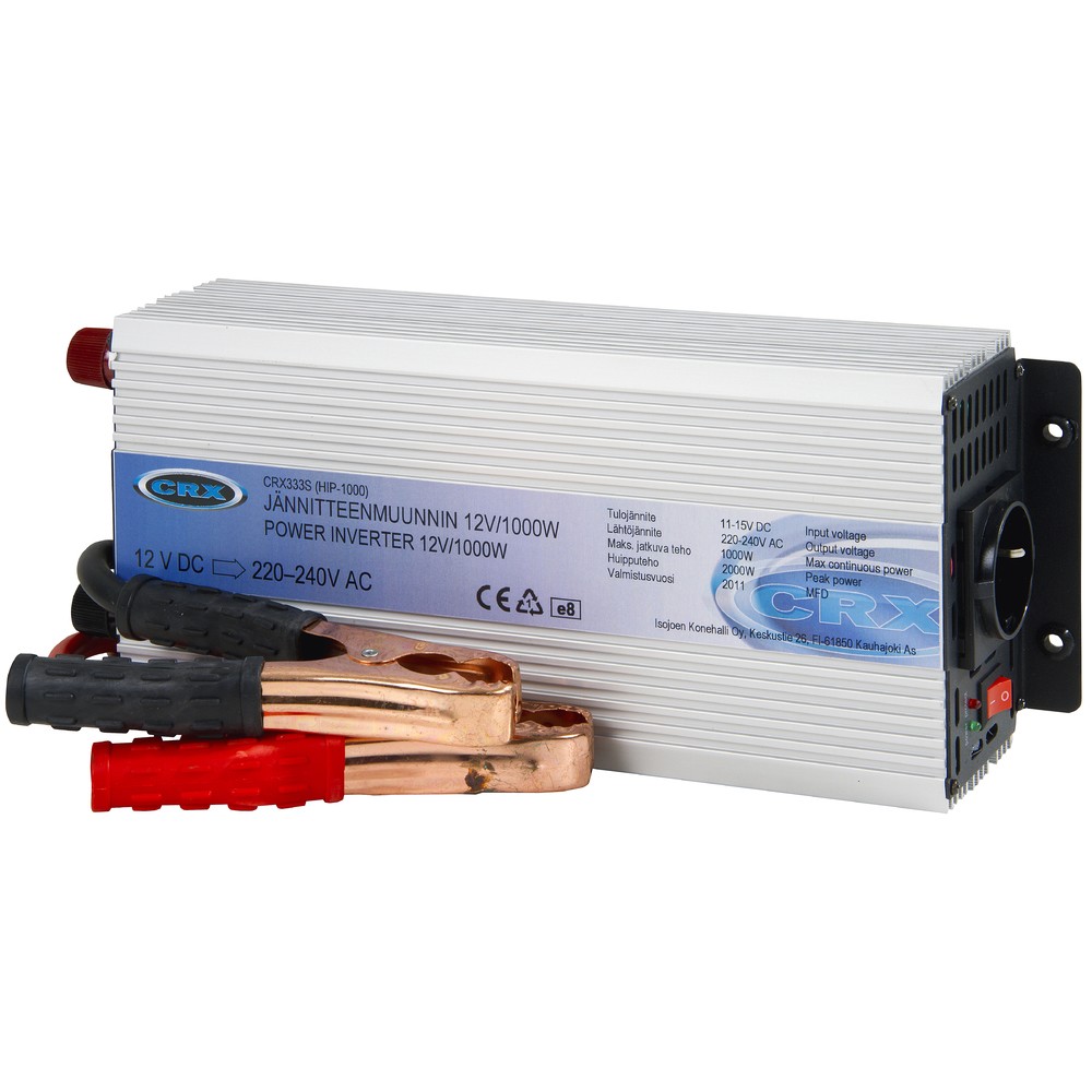 SPÄNNINGSOMVANDLARE 12V/230V 1000W REN SINUS