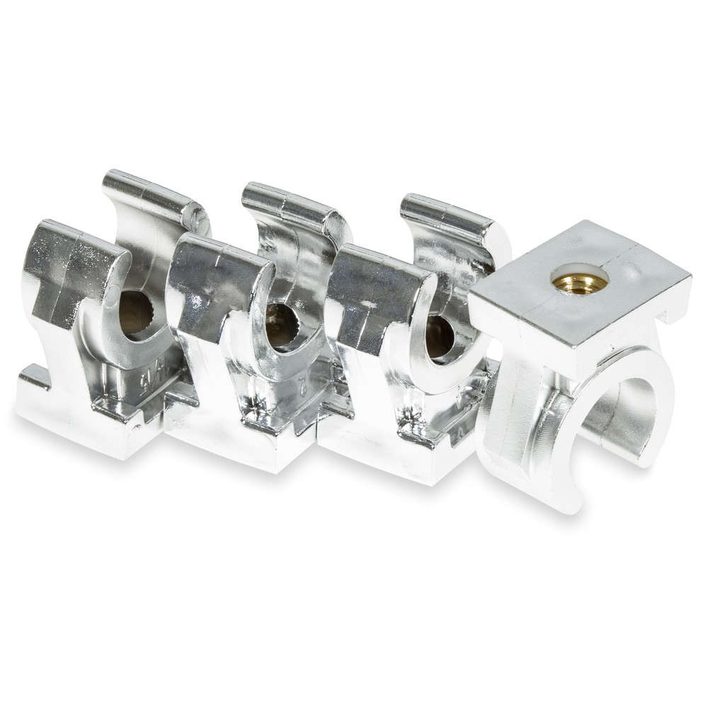 RÖRKLÄMMA KROMAT 10MM 4 ST