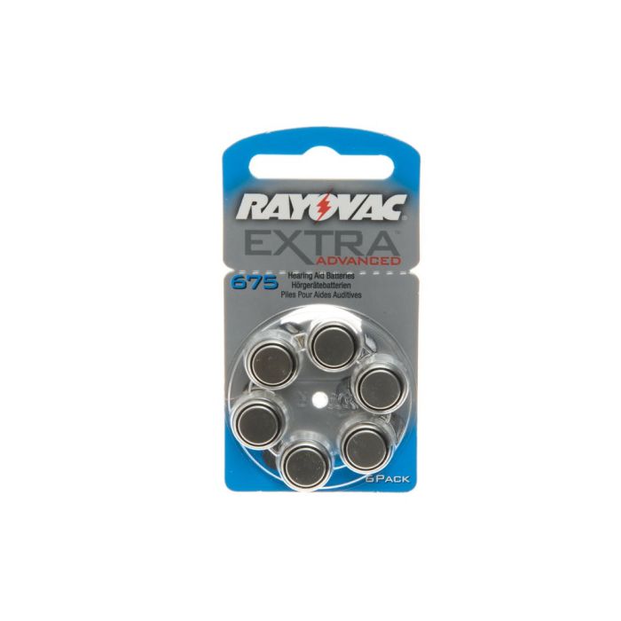 BATTERI RAYOVAC FÖR HÖRAPPARAT V675AT-MF