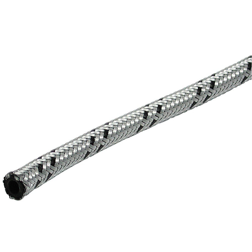 BRÄNSLESLANG 9,5MM STÅLOMSPUNNEN