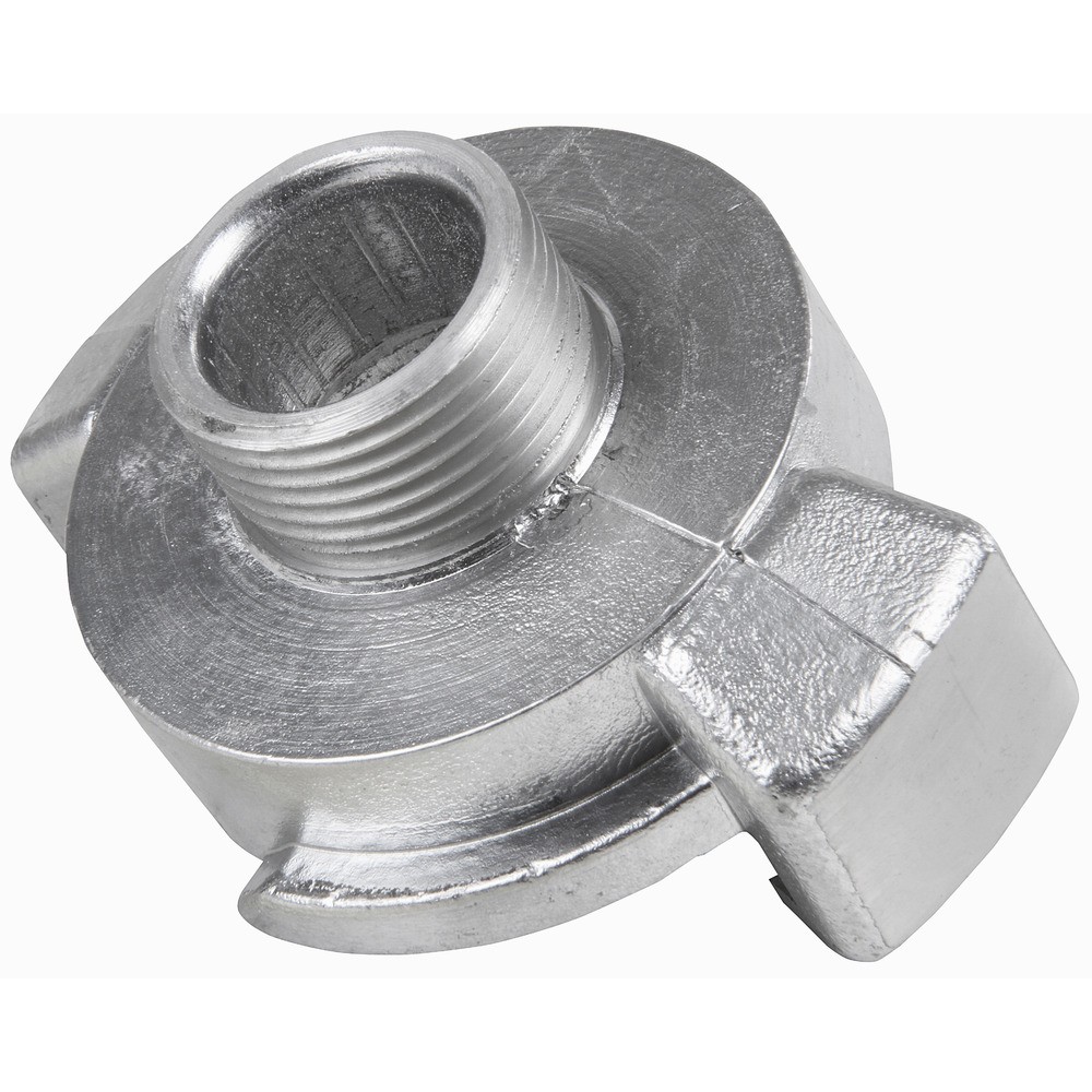 KLOKOPPLING 2" YTTERGÄNGA 1" ALUMINIUM