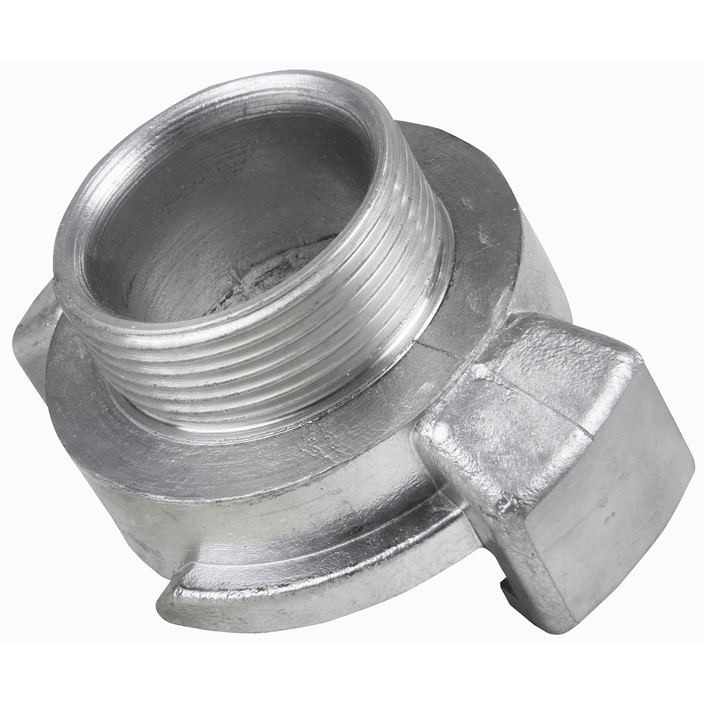 KLOKOPPLING 2" YTTERGÄNGA 1 1/2" ALUMINIUM