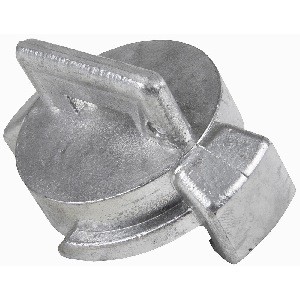 KLOKOPPLING LOCK 2" ALUMINIUM