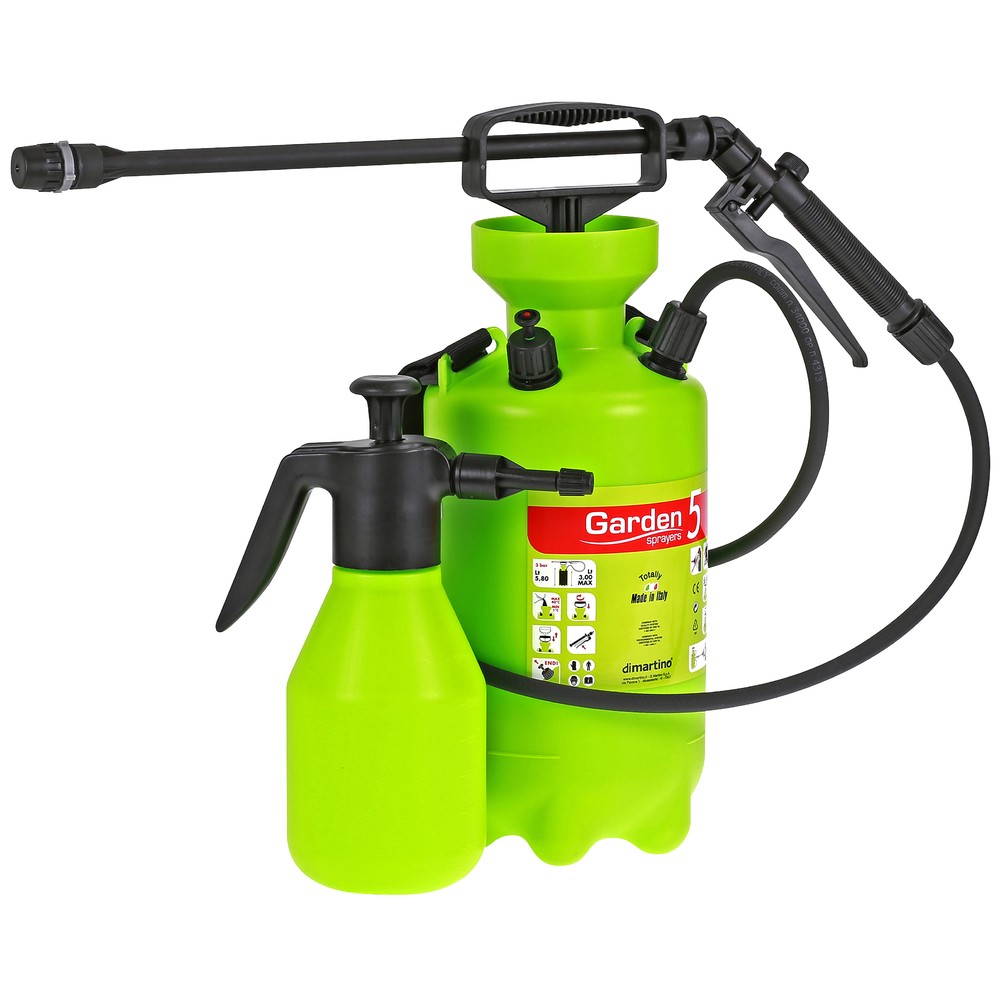 TRYCKSPRUTA 5L + FLASKA 1,5L GARDEN