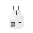 USB LADDARE X2, 5V DC, MAX. 4.2A 230 V-50 HZ 0.25 A - 5