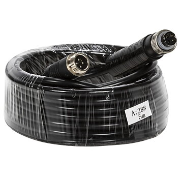 KABEL TILL KAMERA 5M 4-POL
