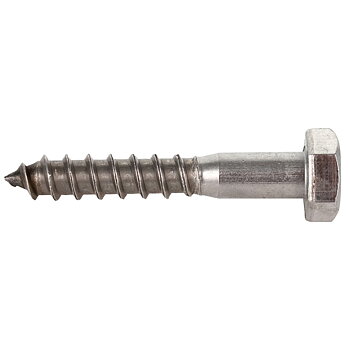 FRANSK TRÄSKRUV 6X50 200ST A2 ROSTFRI CE DIN571