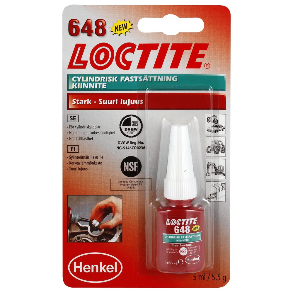 CYLINDRISK FASTSÄTTNING 648 EXTRA STARK 5ML