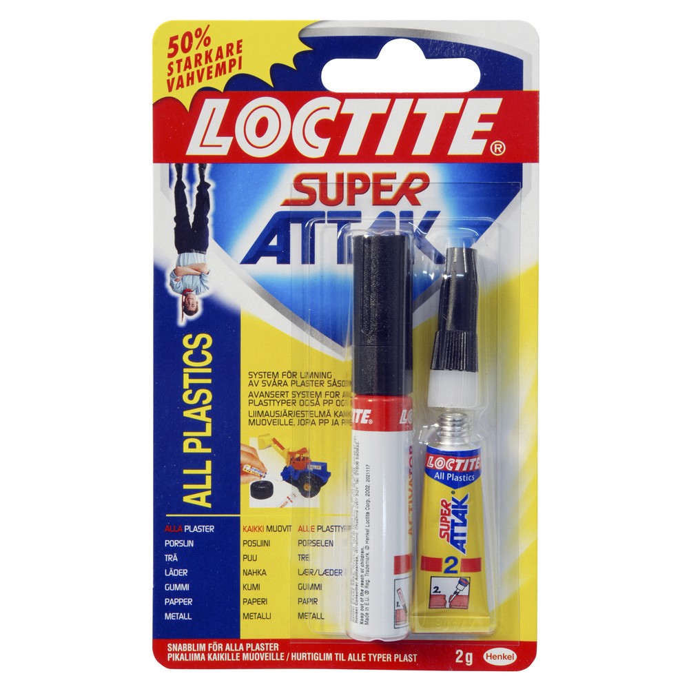 SNABBLIM SUPER ATTAK ALLA PLASTER 2G
