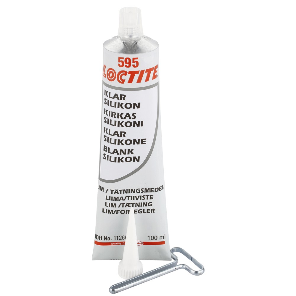 INDUSTRISILIKON KLAR 595 100ML