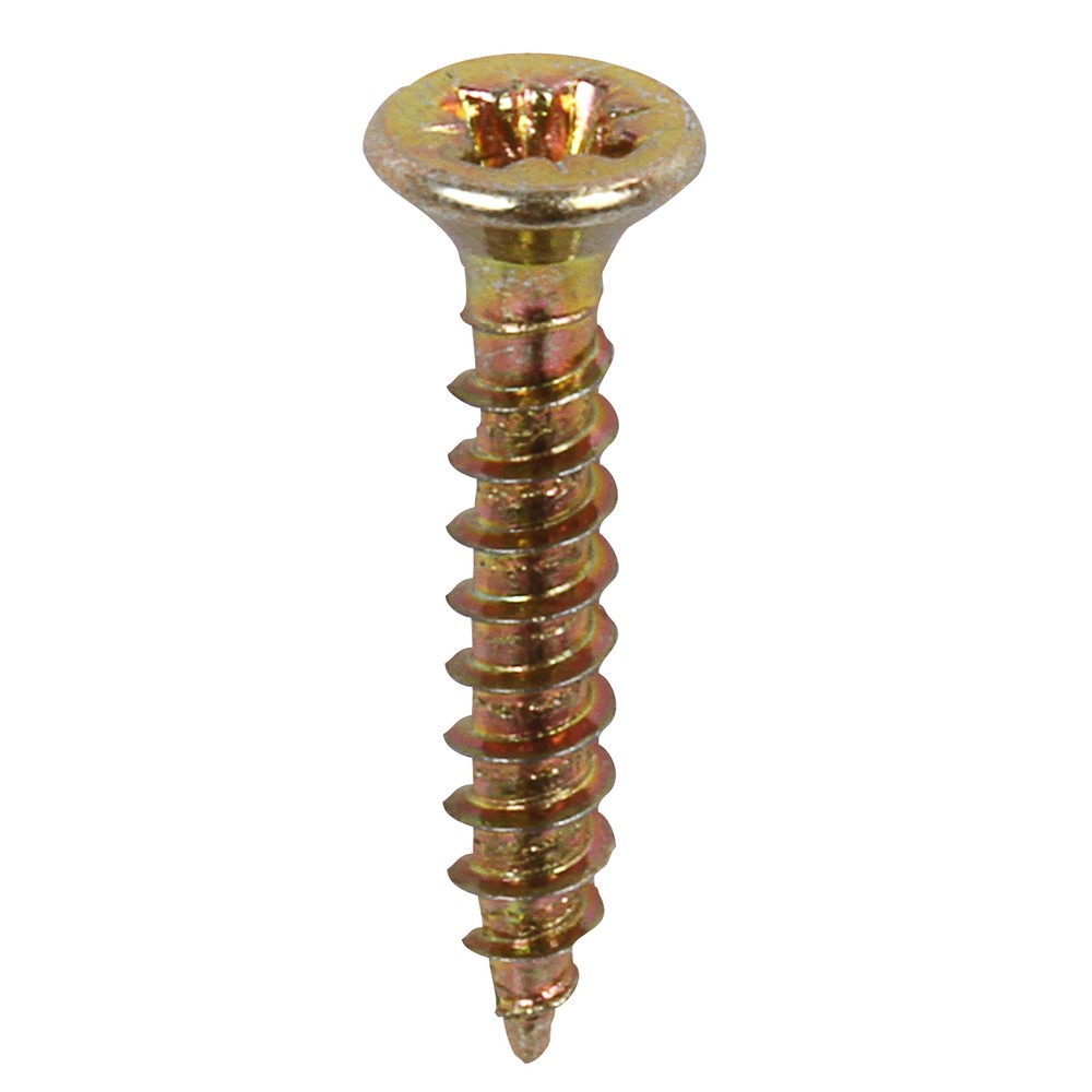 SKRUV FÖRSANKT 2,5X16MM 24ST GULDPASSIVER