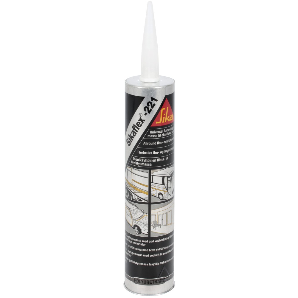 LIM-/FOGMASSA VIT 300ML SIKAFLEX 221