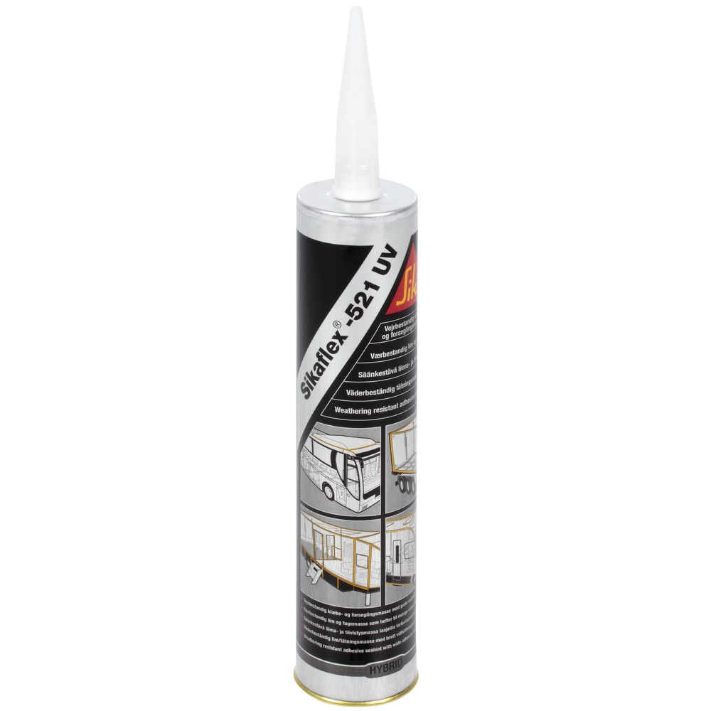 FOGMASSA GRÅ 300ML SIKAFLEX 521UV