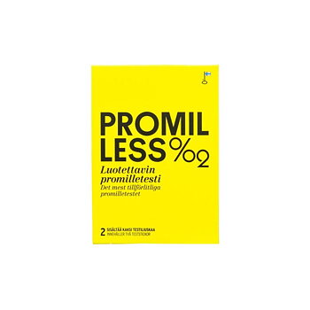 PROMILLESS BLOOD ALCOHOL TEST 2PCS