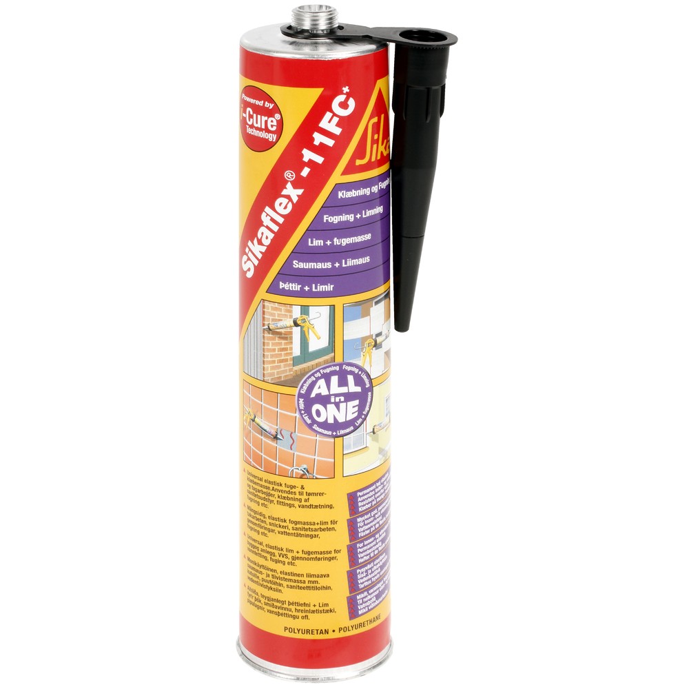 PU MASSA SVART 300ML SIKAFLEX 11FC+