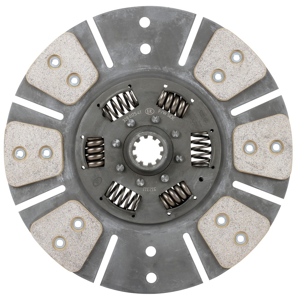 DRIVLAMELL 280MM C-6 FJÄDRAD CENTRUM 10Z
