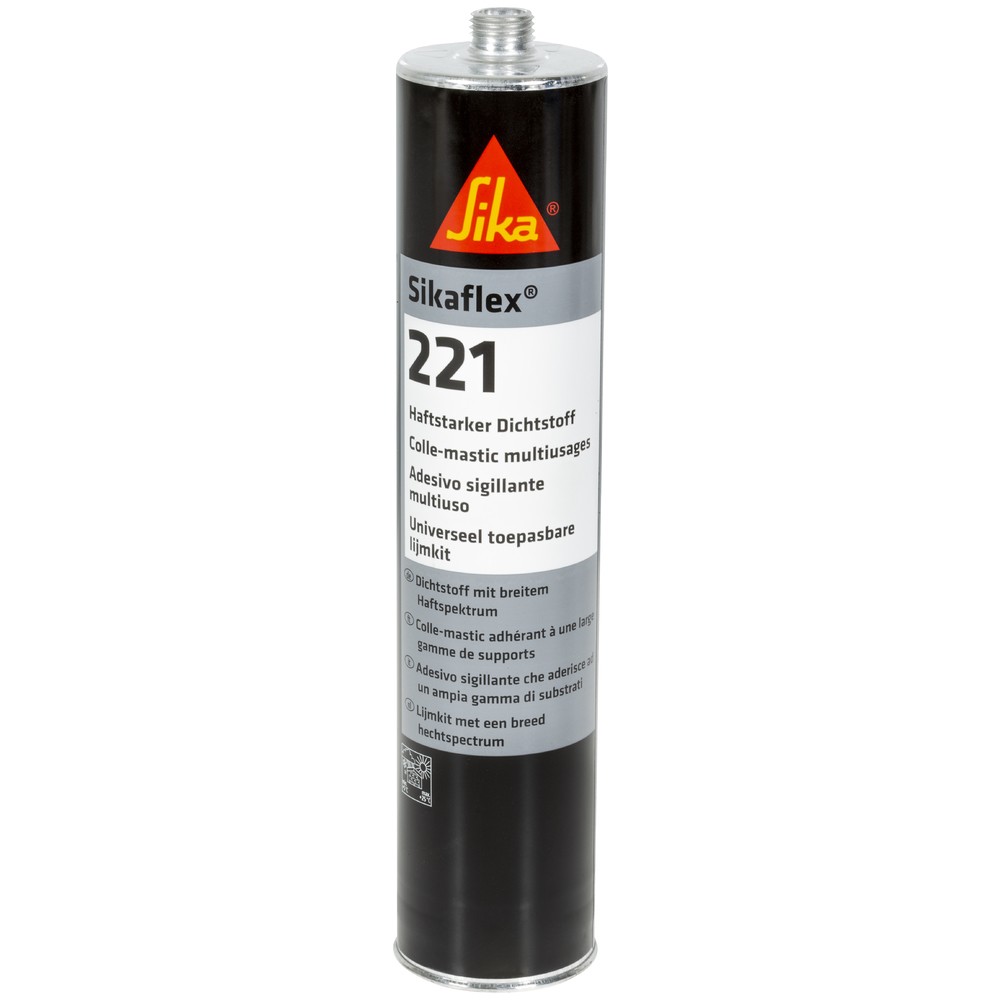 LIM-/FOGMASSA PU MÖRKGRÅ 300ML SIKAFLEX 221