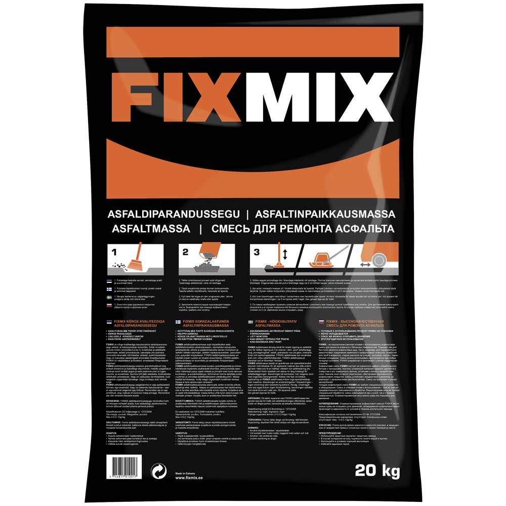 ASFALTMASSA FIXMIX 20KG BAG