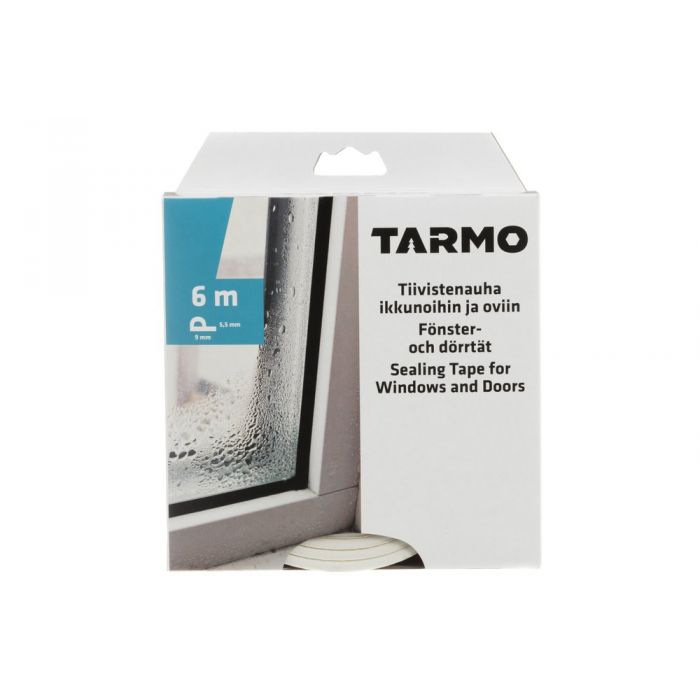 TARMO FÖNSTERLIST P-PROFIL 6M VIT