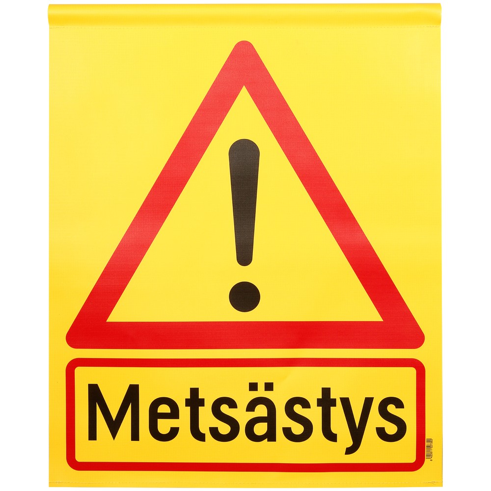 VARNINGSFLAGGA METSÄSTYS