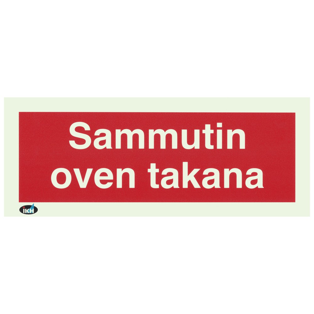 SKYLT SAMMUTIN OVEN TAKANA 200X80