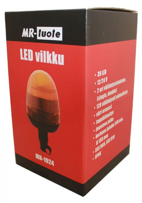 LED-blinkers 12/24V, flexibelt ben - 2