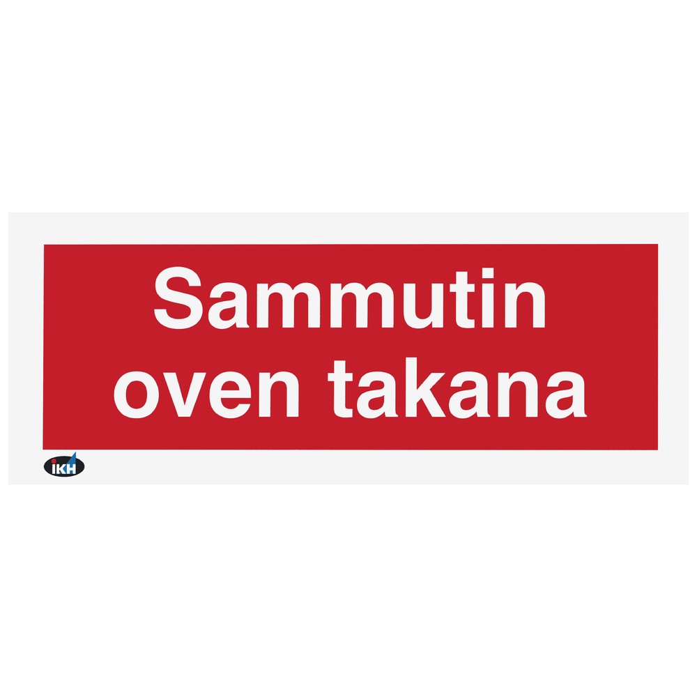 SKYLT SAMMUTIN OVEN TAKANA 200X80
