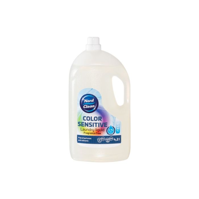 TVÄTTMEDEL KULÖR SENSITIVE 4,2 L  EU-ECOLABEL NORDCLEAN