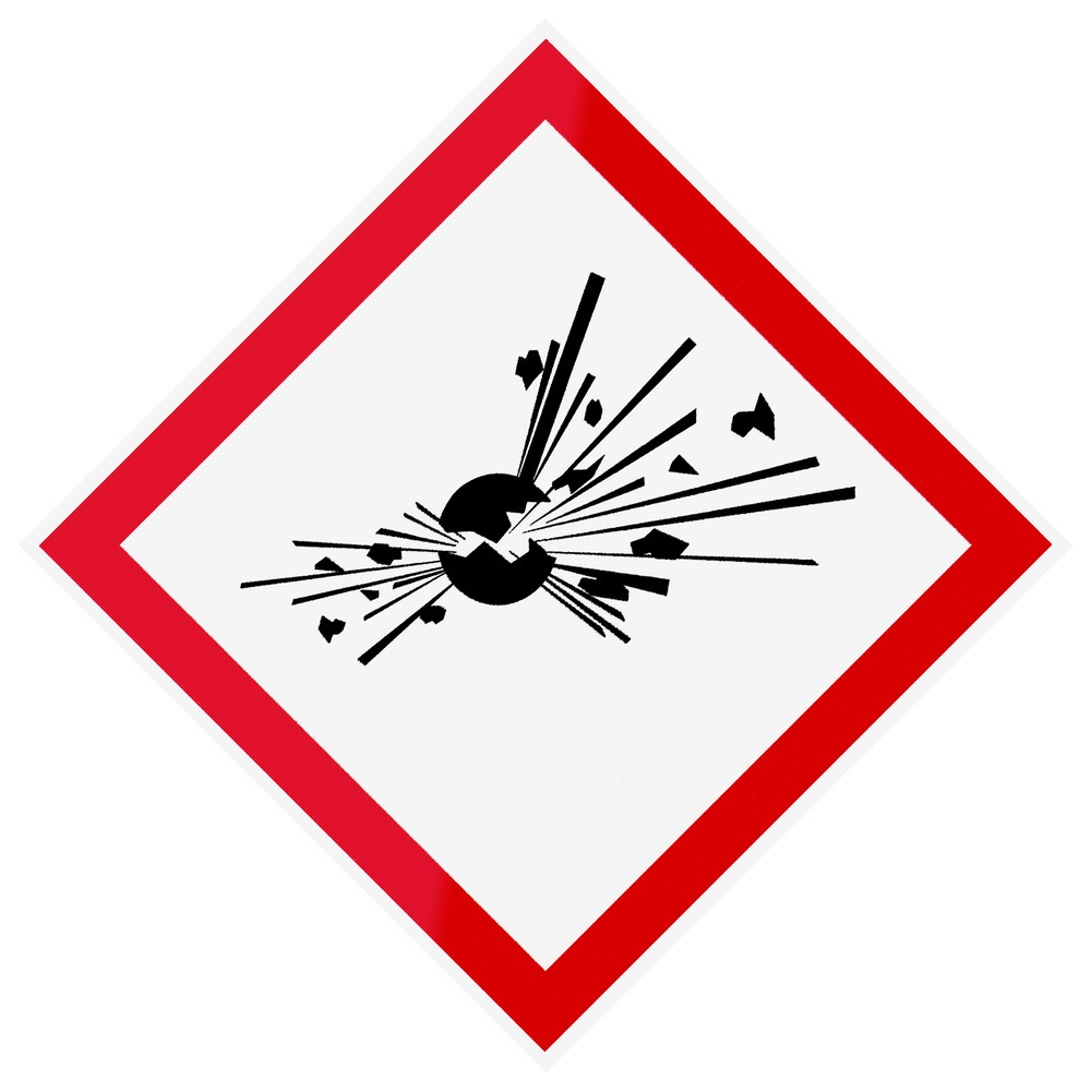 FAROPIKTOGRAM EXPLOSIV 250X250MM